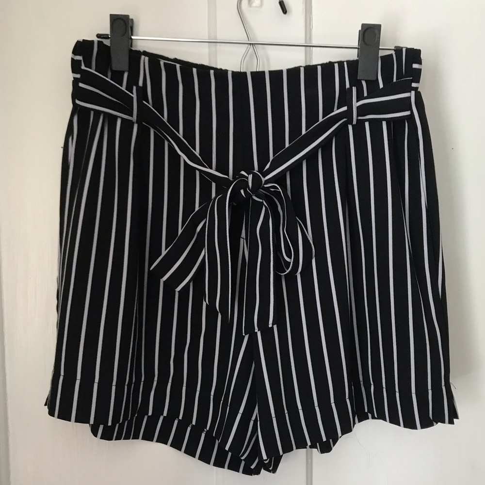 Sonata Striped Tie Shorts